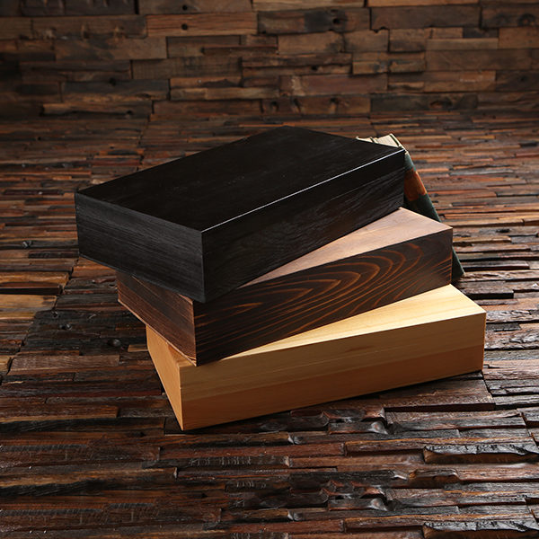 Custom Keepsake Wood Box Finish Options