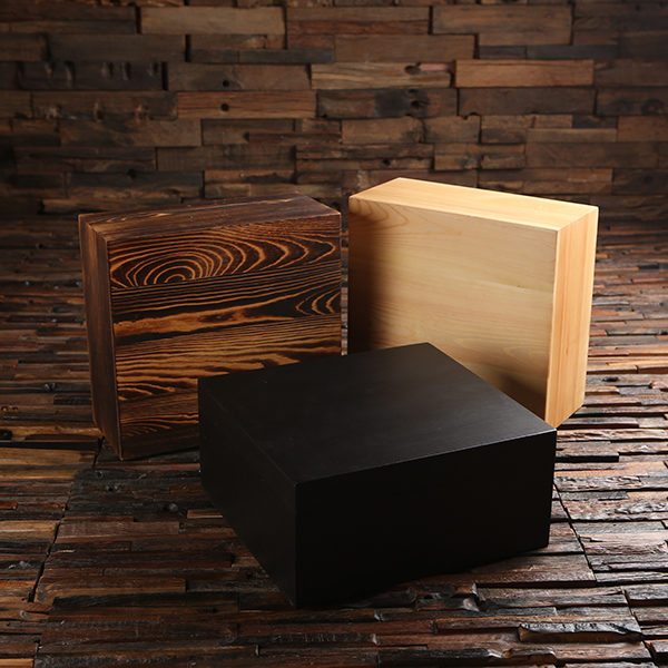 Wooden Gift Box Finish Options