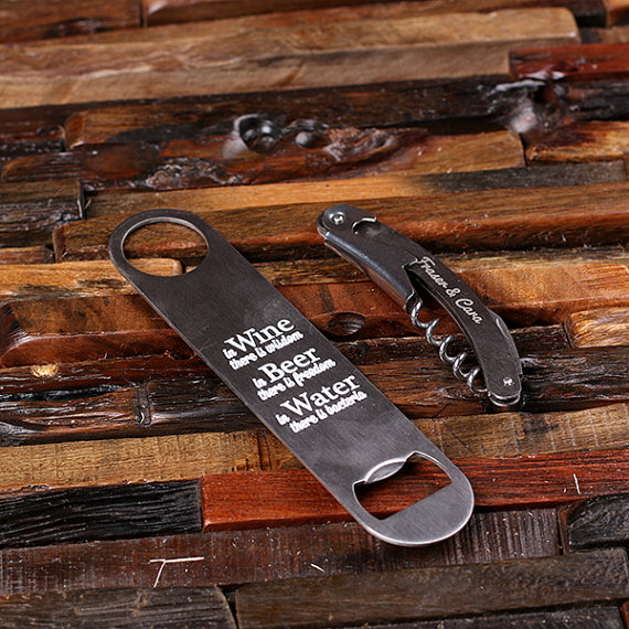 Free Personalized Wine and Beer Bottle Opener T-025335-D