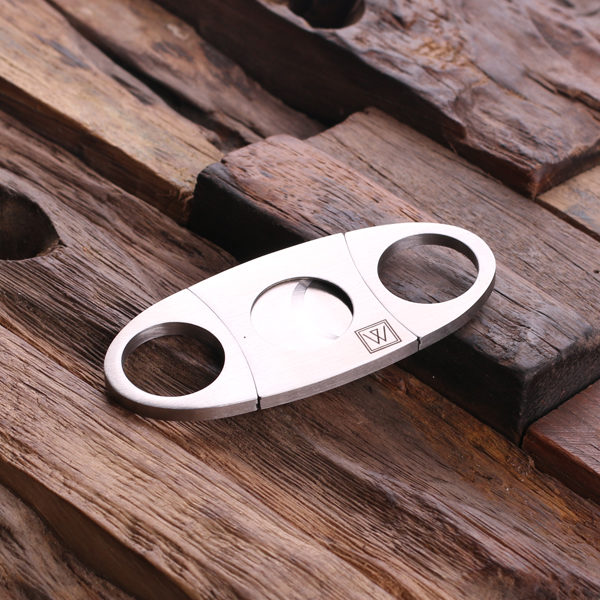 Personalized Cigar Cutters Closed T-025043