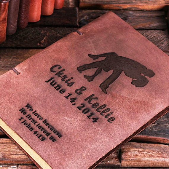 Personalized Leather Notebook Journal Diary – Dance Design T-024205-00056 (1)