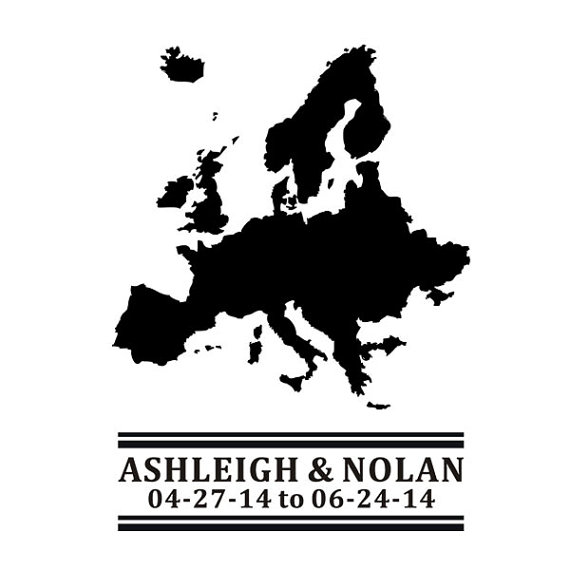 Personalized Leather Notebook Journal Diary – Europe Design T-024205-00053 (4)