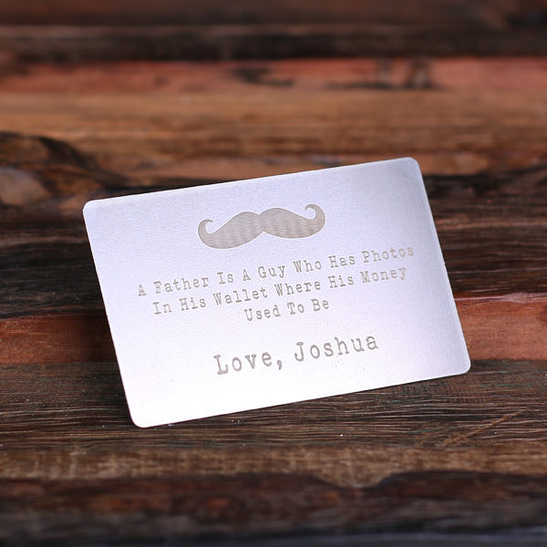 Personalized Wallet Card T-025203