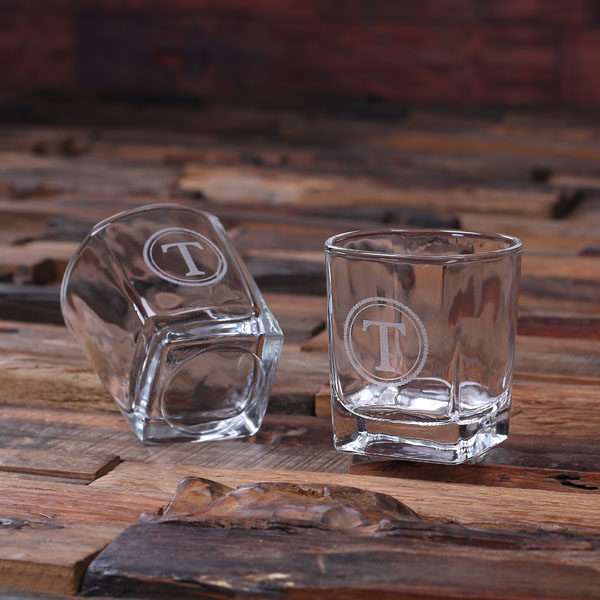 Personalized Whiskey Glasses T-025246