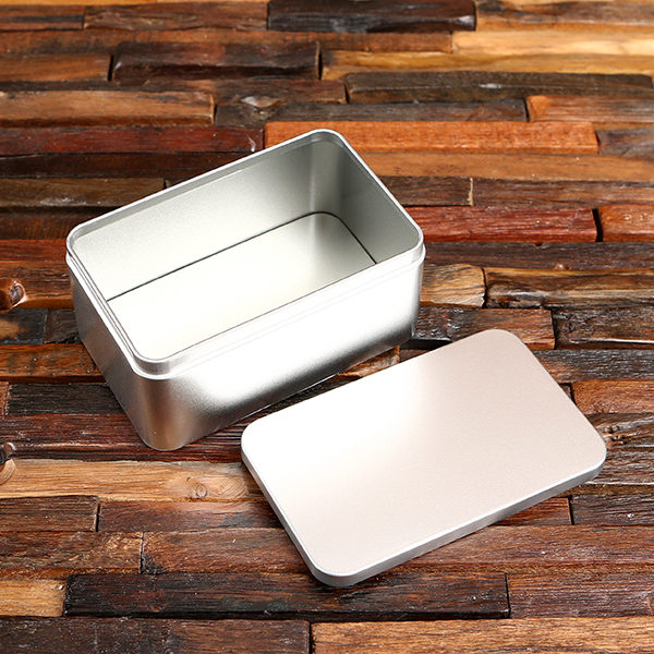 personalized tin containers