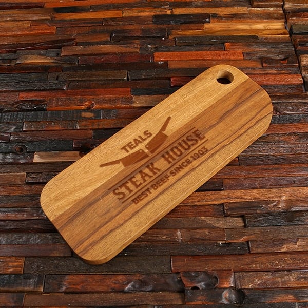Custom Cutting Boards for Restaurants in Zebrawood Teals Prairie & Co.®