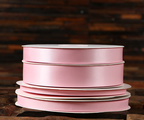 Pearl Pink double faced satin ribbon grosgrain satin ribbon bulk or wholesale www.tealsprairie