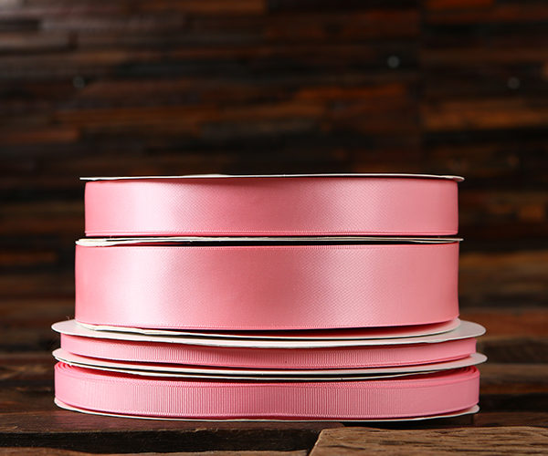Pink double faced satin ribbon grosgrain satin ribbon bulk or wholesale www.tealsprairie