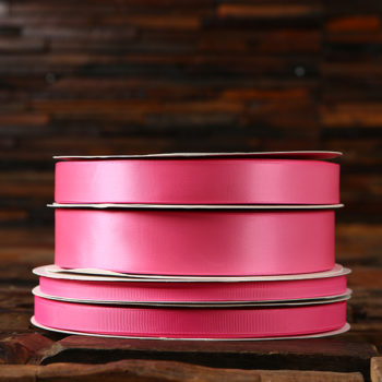 Hot Pink double faced satin ribbon grosgrain satin ribbon bulk or wholesale www.tealsprairie