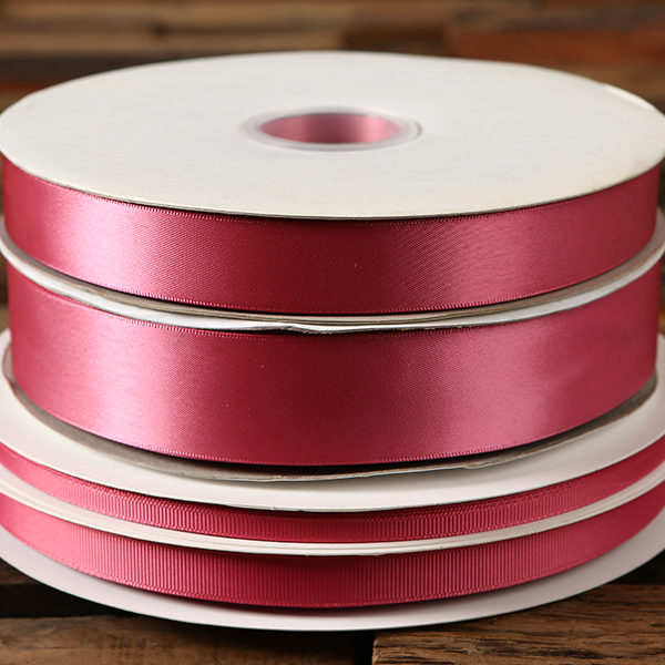 Ribbon #168 Colonial Rose - Double Faced Satin or Grosgrain In 9 Sizes ...