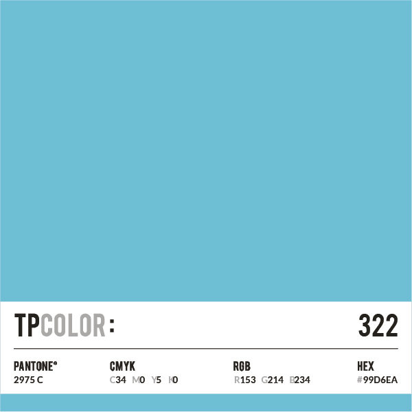 Ribbon #322 Ocean Blue - Double Faced Satin or Grosgrain In 9