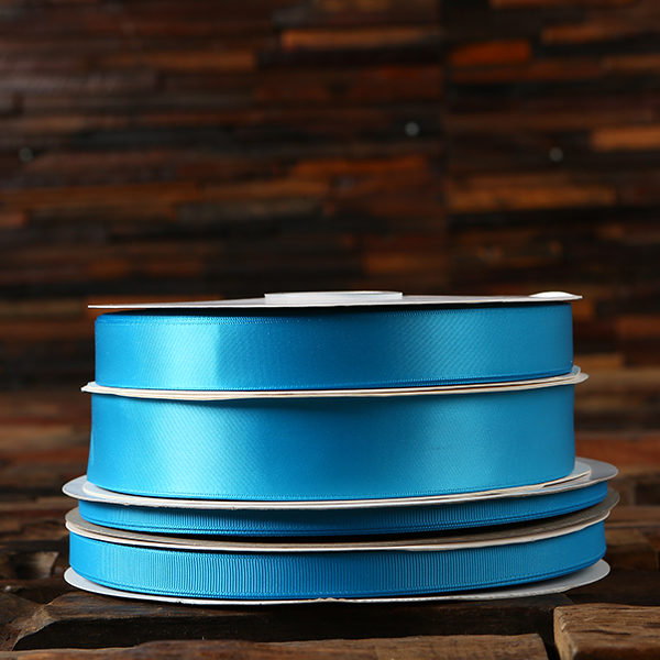 Ribbon #325 Vivid Blue - Double Faced Satin or Grosgrain In 9