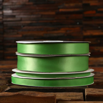 Bud Green double faced satin ribbon grosgrain satin ribbon bulk or wholesale www.tealsprairie