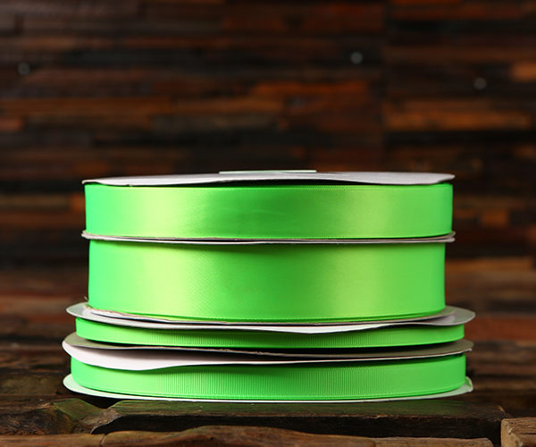 Acid Green double faced satin ribbon grosgrain satin ribbon bulk or wholesale www.tealsprairie