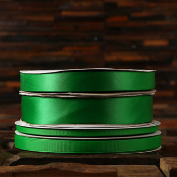 Classical Green double faced satin ribbon grosgrain satin ribbon bulk or wholesale www.tealsprairie