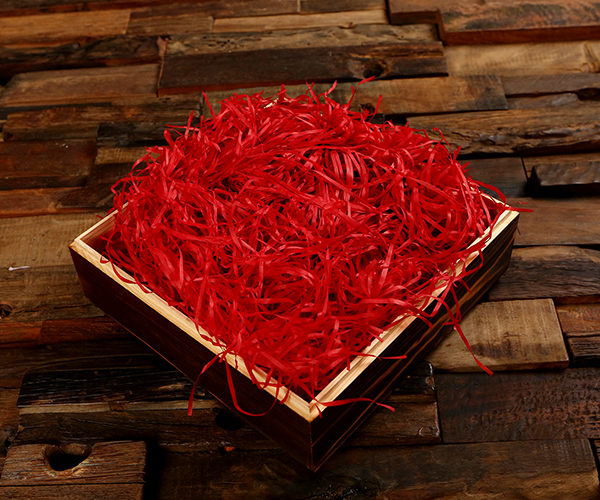 red shredded paper gift bag filler (9)