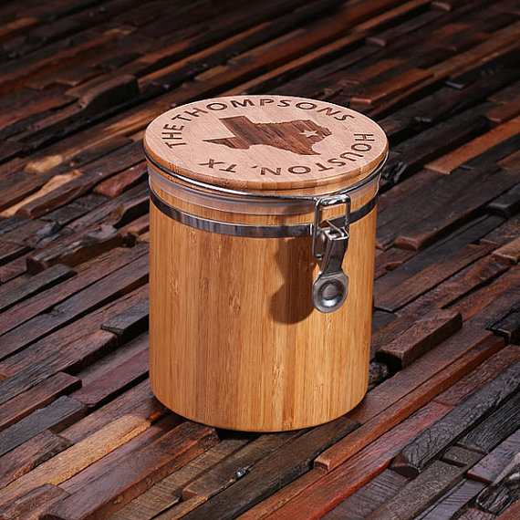 Personalized Food Safe Bamboo Canisters in Multiple Sizes T-024234 (5)