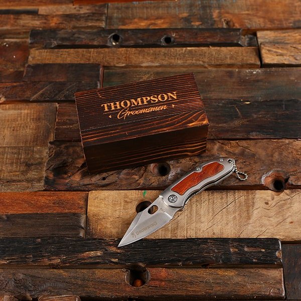 Browning Pocket Knife Box Set