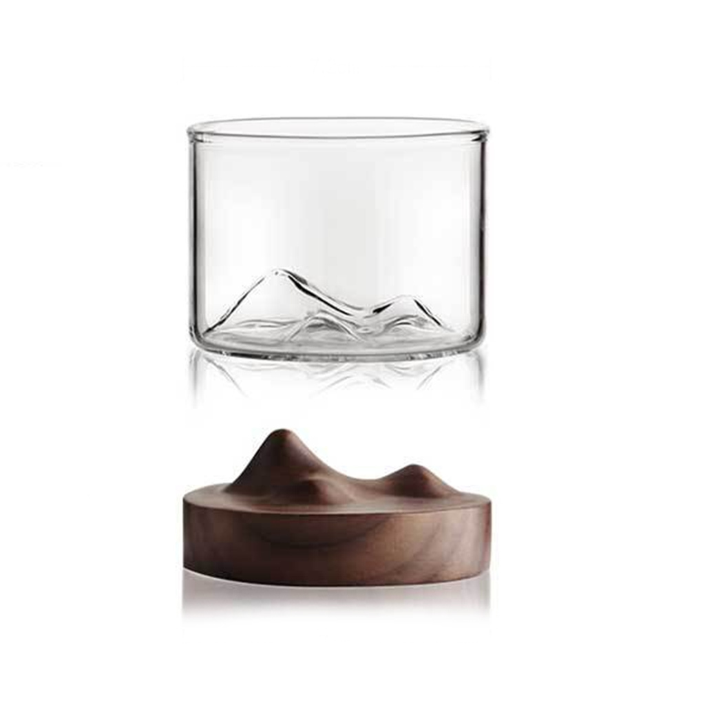 Custom Whiskey Scotch Glass & Stainless-Steel Ice Cube Set - Teals Prairie  & Co.®