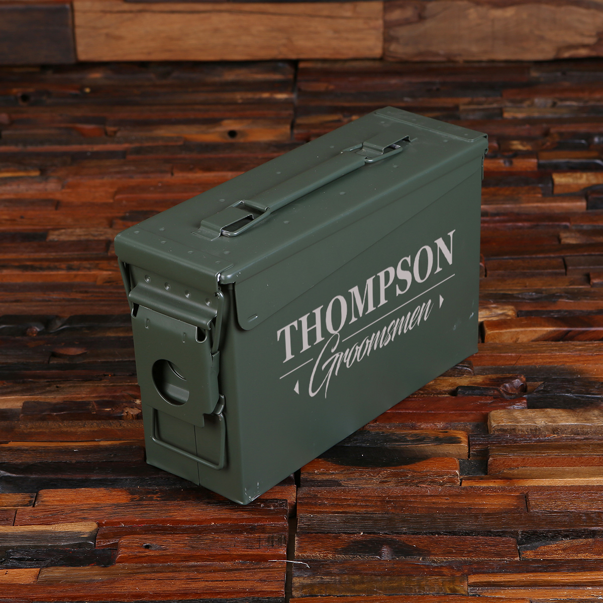 Groomsman Personalized 30 Cal Ammo Can